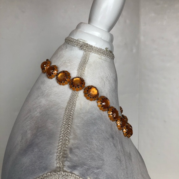 J. Crew orange statement necklace - Picture 2 of 7